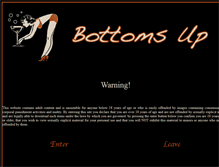 Tablet Screenshot of bottomsupspanking.com